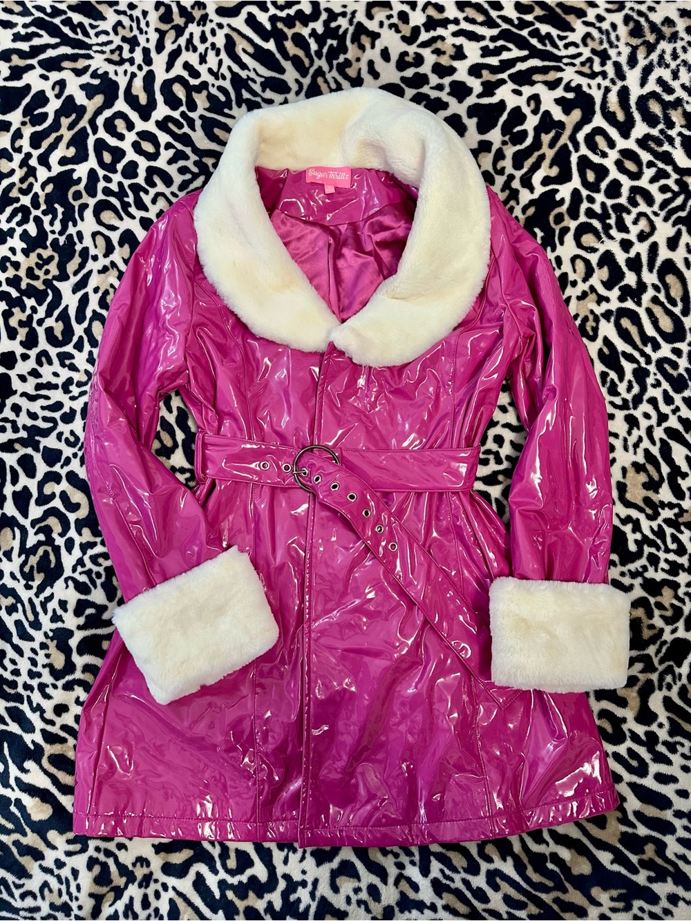 Dolls Kill Sugar Thrillz Pink Coat